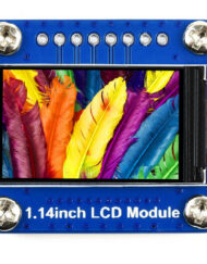 WaveShare 240×135, Generelt 1.14tommers LCD-displaymodul, IPS, 65K RGB