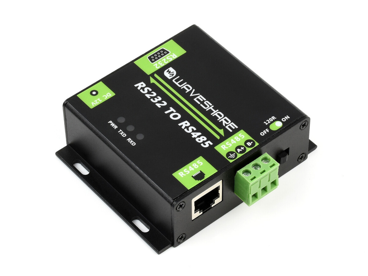 WaveShare Industriestandard isoleret RS232 TIL RS485 konverter