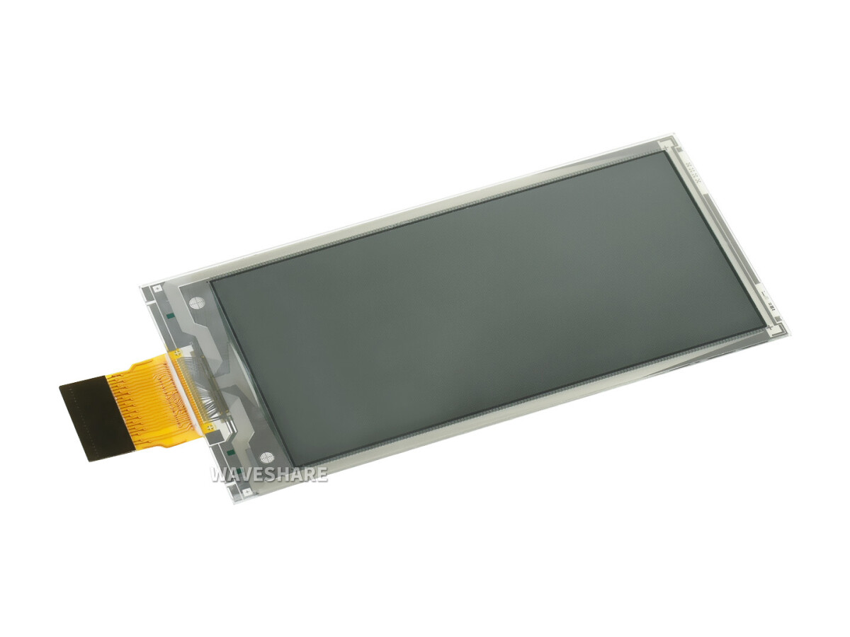 WaveShare 296×152, 2.66 Zoll ePaper E-Ink rå displaypanel, sort / hvid