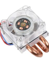 WaveShare Lavprofil ICE Tower Køleventilator til Raspberry Pi 4B/3B+/3B