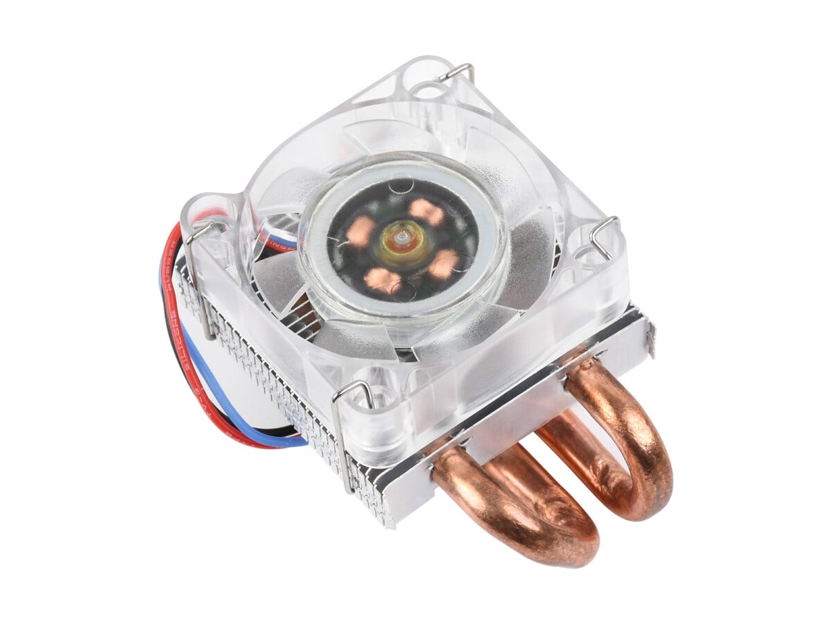 WaveShare Lavprofil ICE Tower Køleventilator til Raspberry Pi 4B/3B+/3B
