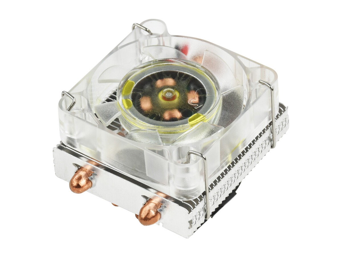 WaveShare Lavprofil ICE Tower Køleventilator til Raspberry Pi 4B/3B+/3B