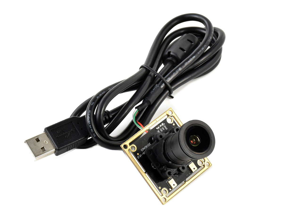 WaveShare IMX335 5MP USB-kamera (A) til Raspberry Pi/Jetson Nano, Stor blænde, 2K videooptagelse