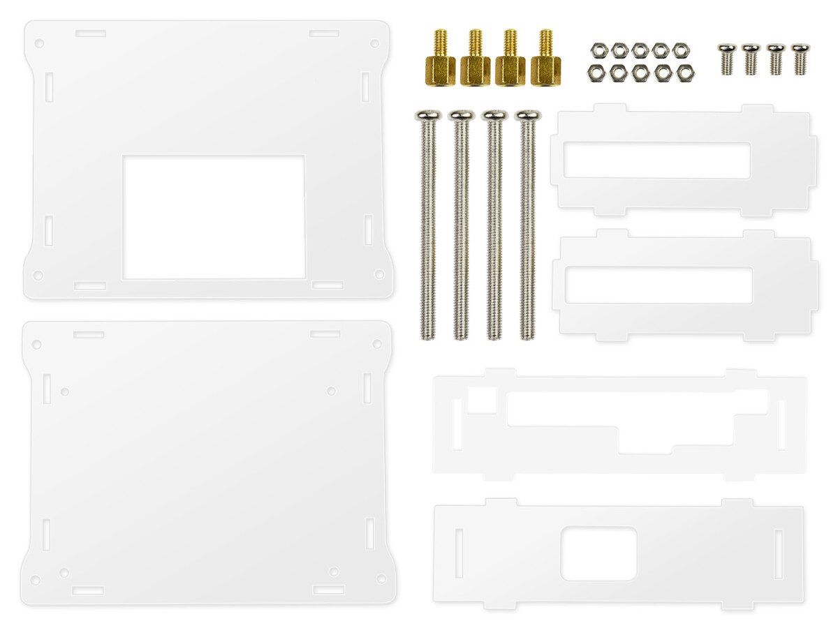 WaveShare Akryl Transparent Etui Specielt Designet Til Jetson Nano 2GB Udviklingskit
