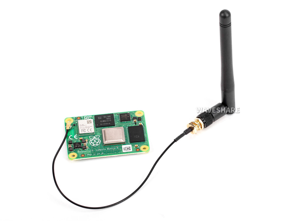 WaveShare 2.4G/5G WiFi Antenne til Raspberry Pi Compute Module 4 CM4