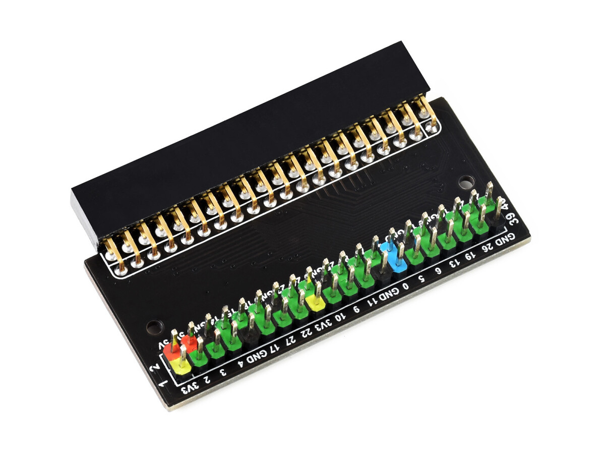 WaveShare Raspberry Pi 400 GPIO-header Adapter Header Expansion