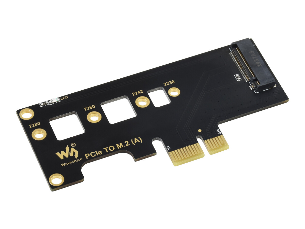 WaveShare PCIe to M.2 Adapter til Raspberry Pi Compute Module 4