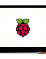 WaveShare 3,5 Zoll kapassitiv berøringsskærm LCD til Raspberry Pi, 640×480, DPI, IPS, forstærket glasdæksel, lavt strømforbrug