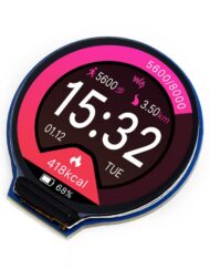 WaveShare 1,28 Zoll Rund LCD-Display Modul 240x240, 65K RGB til Arduino/Raspberry Pi
