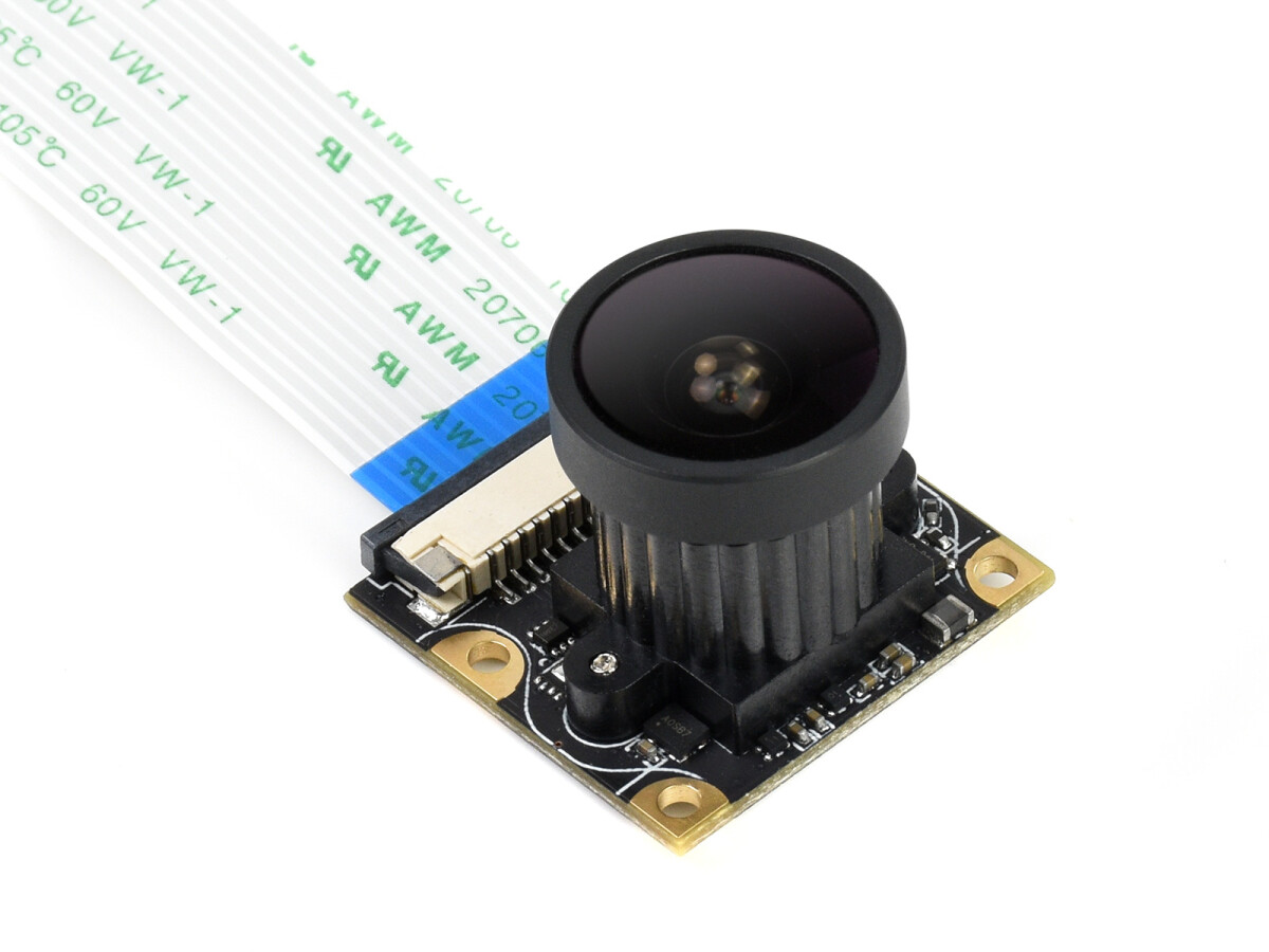 WaveShare IMX477-160 12,3 MP Kamera, 160° synsfelt, egnet til Jetson Nano / Compute Module