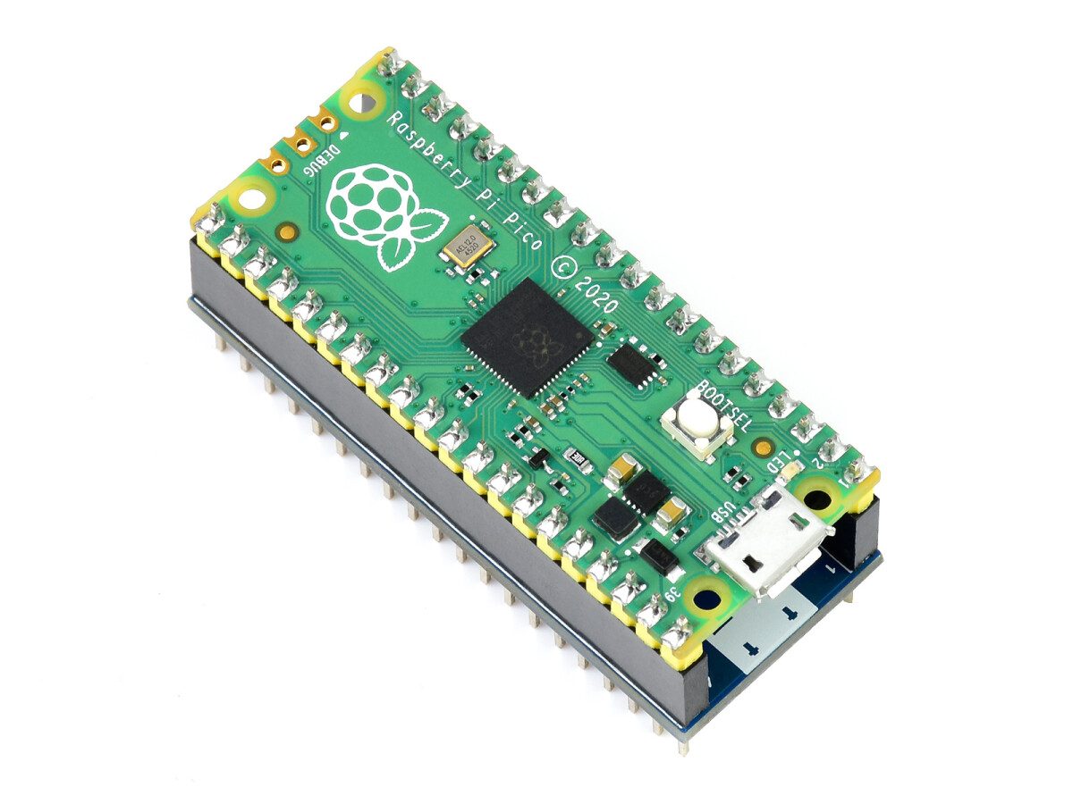WaveShare Precision RTC-modul til Raspberry Pi Pico, med indbygget DS3231 chip