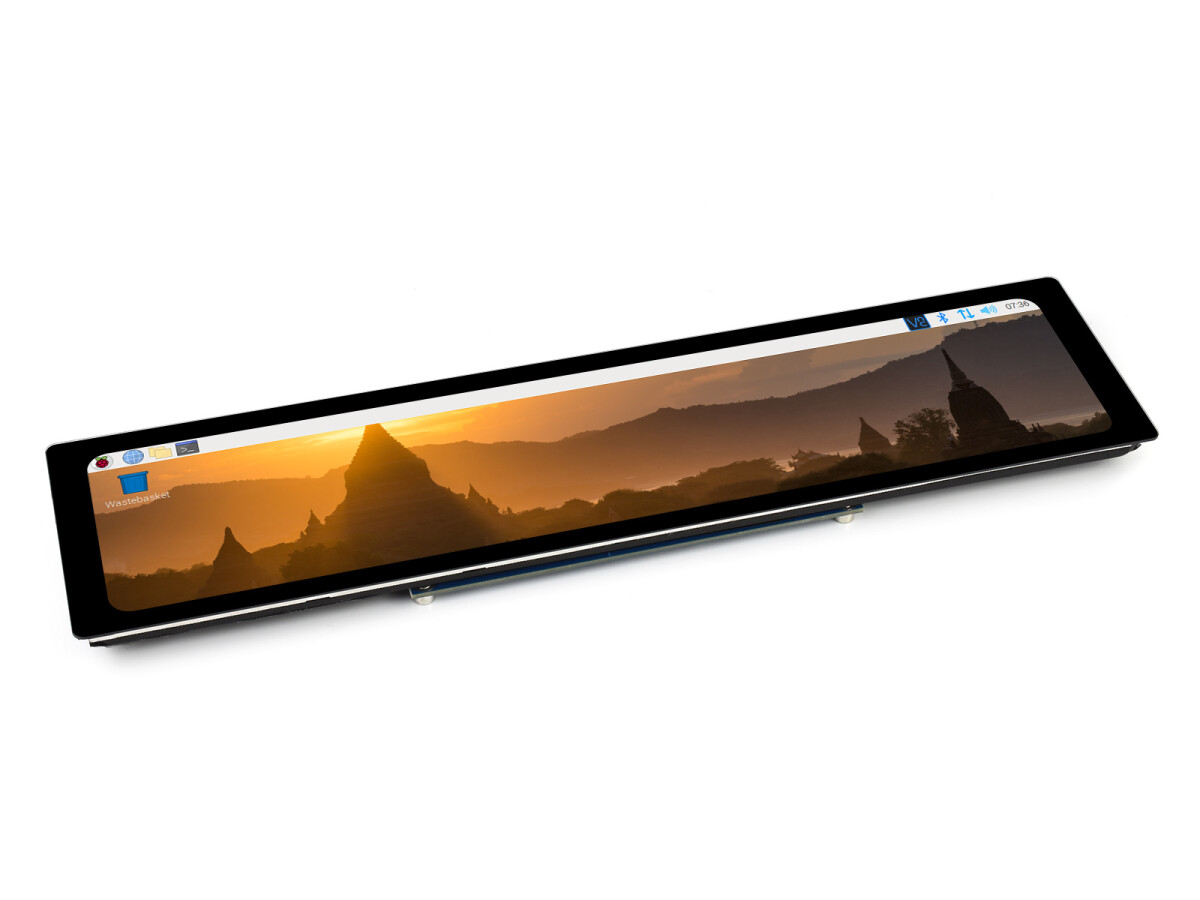 WaveShare 11,9 Zoll Kapazitiver Touchscreen LCD 320x1480 HDMI IPS Verstærket Glasdæksel