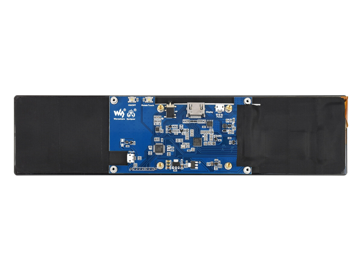 WaveShare 11,9 Zoll Kapazitiver Touchscreen LCD 320x1480 HDMI IPS Verstærket Glasdæksel