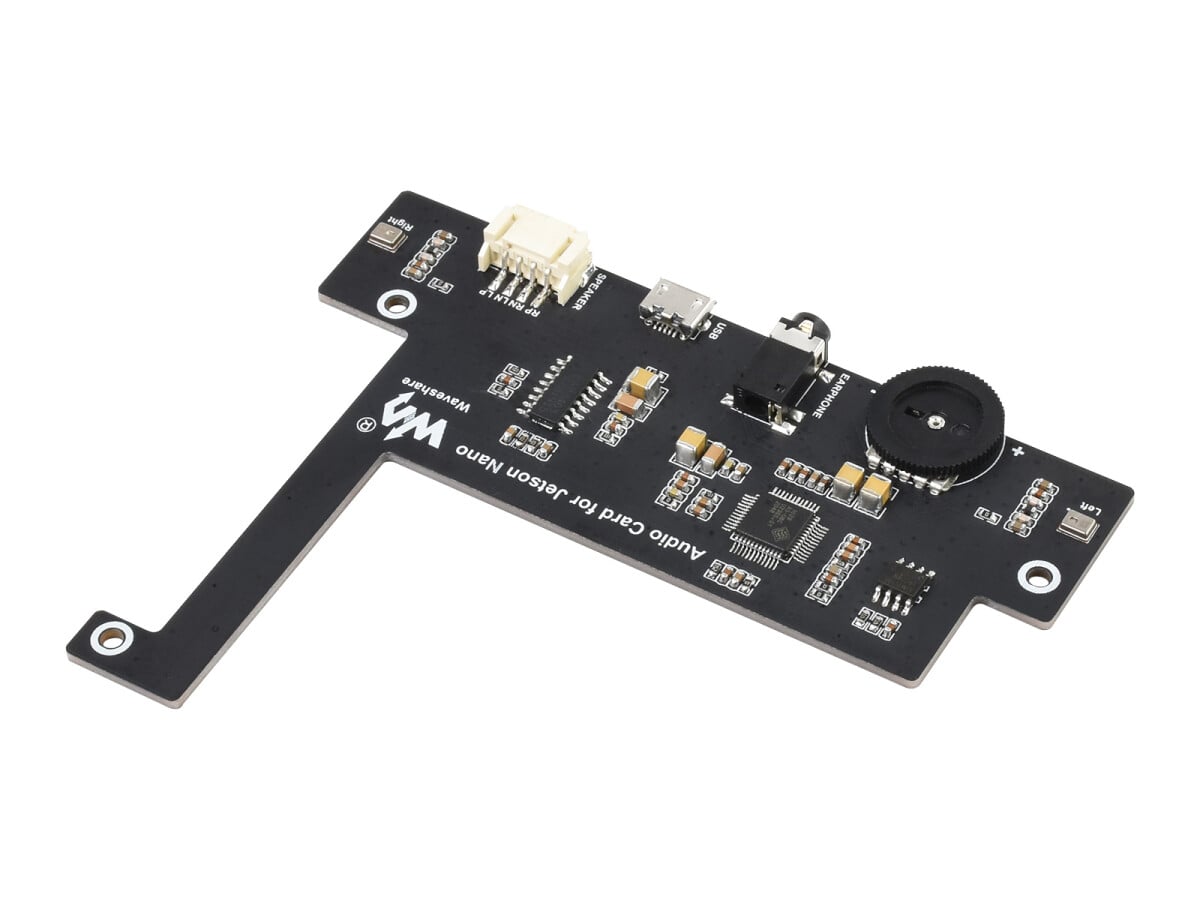 WaveShare USB-lydcodec til Jetson Nano, USB-lydkort, plug and play