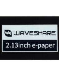 WaveShare 2,13 Zoll Touch e-Paper HAT 250x122 SPI til Raspberry Pi Sort / Hvid