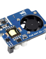 WaveShare Power over Ethernet HAT (D) til Raspberry Pi 3B+/4B, 802.3af-kompatibel, Kompatibel med officiel kabinet