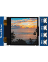 WaveShare 1,44 Zoll LCD-displaymodul til Raspberry Pi Pico, 65.000 farver, 128×128, SPI