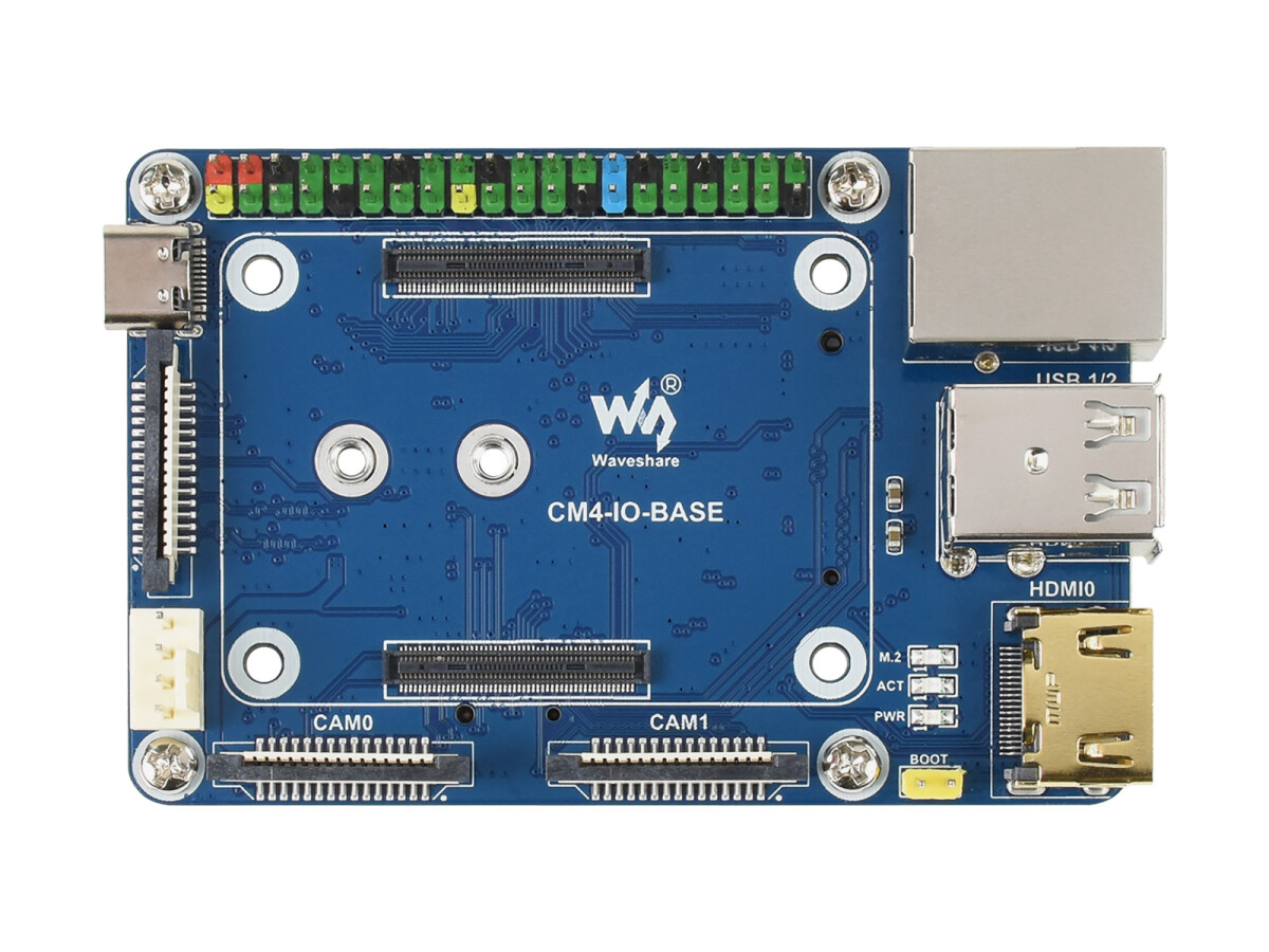 WaveShare Mini Base Board Designet til Raspberry Pi Compute Module 4