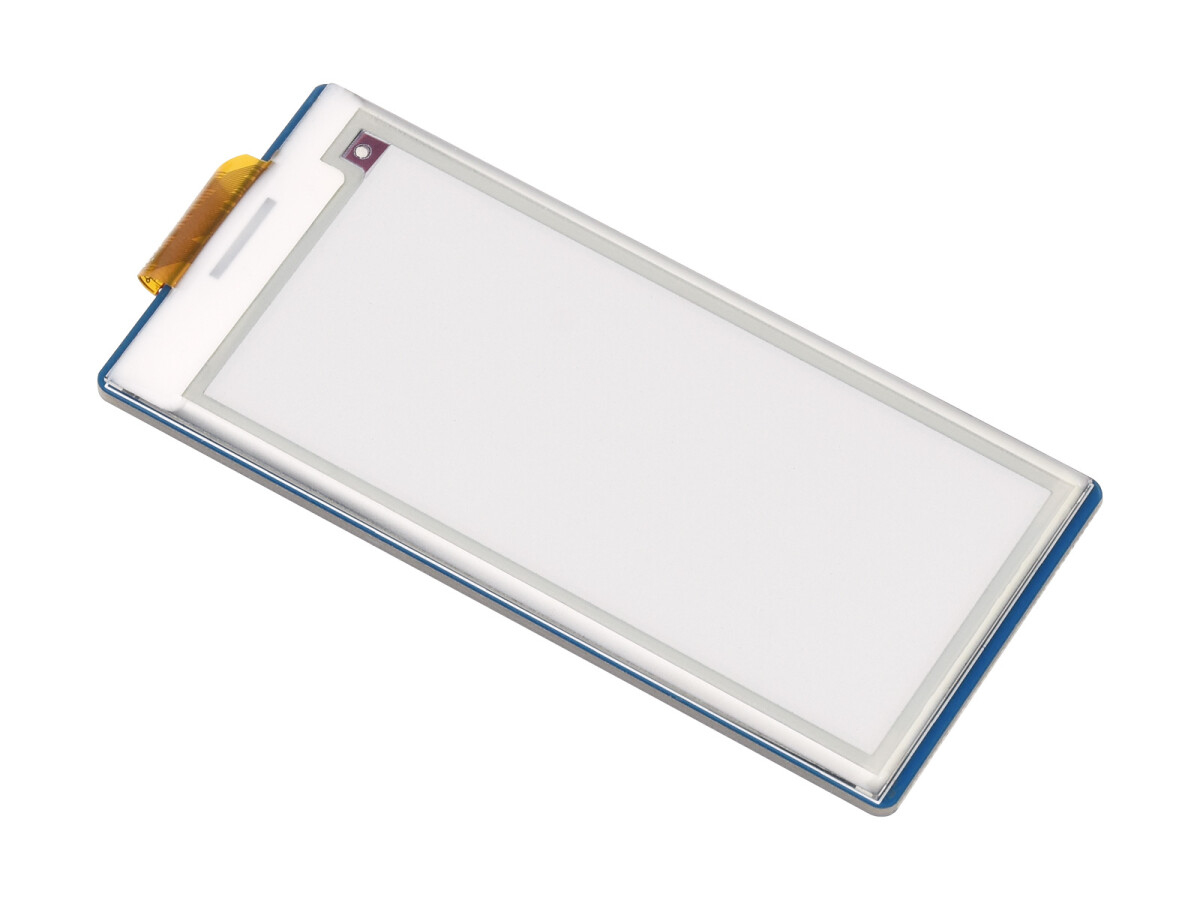 WaveShare 2,9 Zoll E-Paper E-Ink Display Modul (B) til Raspberry Pi Pico, 296×128, Rød / Sort / Hvid, SPI