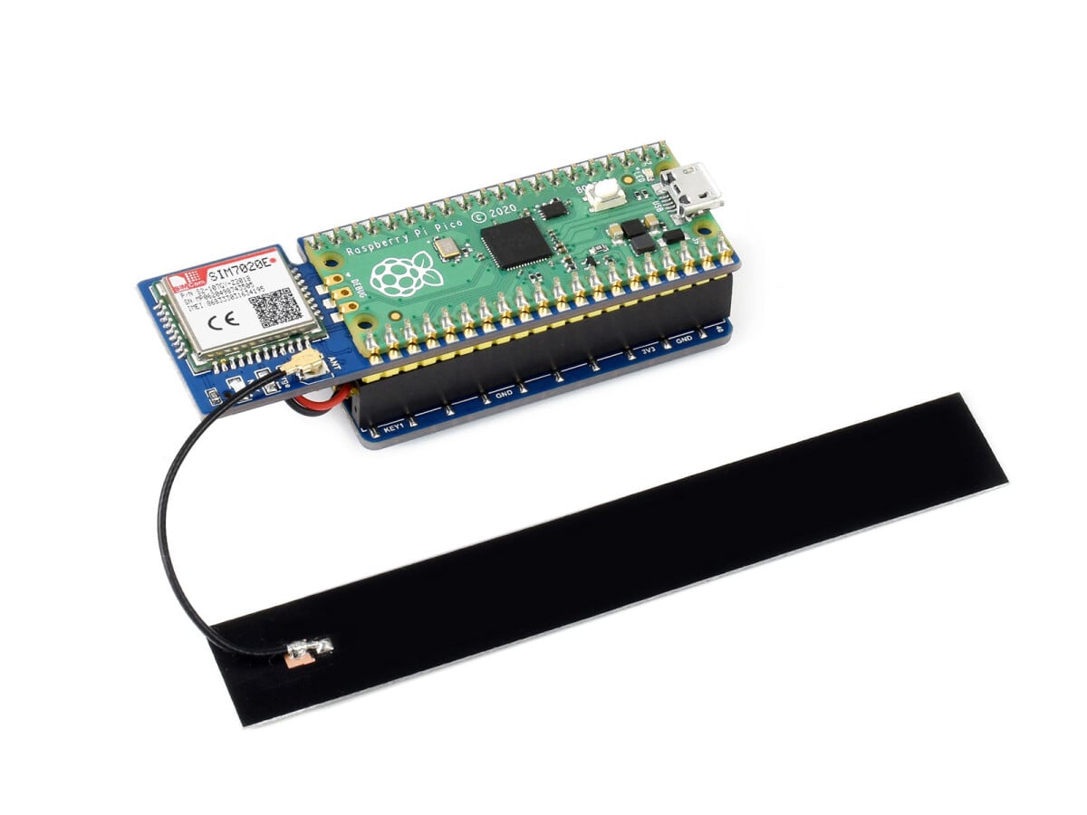 WaveShare SIM7020E NB-IoT Modul til Raspberry Pi Pico
