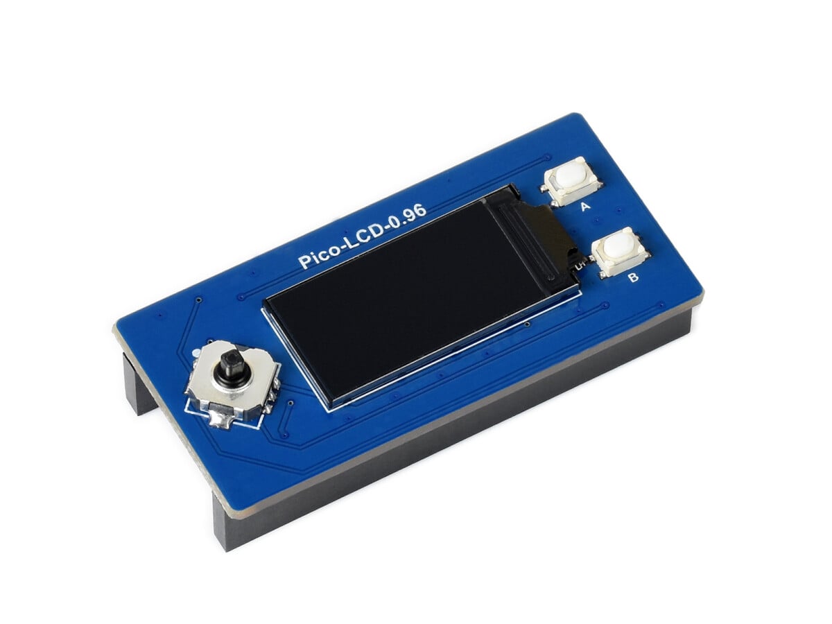 WaveShare 0,96 Zoll LCD-displaymodul til Raspberry Pi Pico, 65.000 farver, 160×80, SPI