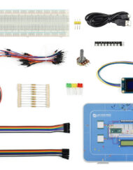 WaveShare Raspberry Pi Pico Basic Kit, MicroPython Programmeringslæringsæt