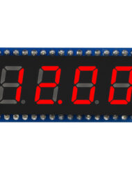 WaveShare 4-stifts 8-segment displaymodul til Raspberry Pi Pico SPI