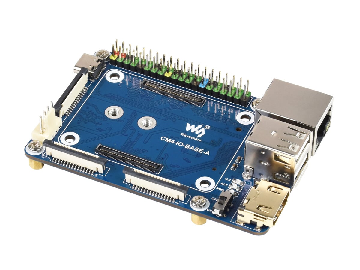 WaveShare Mini Base Board (A) Designet til Raspberry Pi Compute Module 4