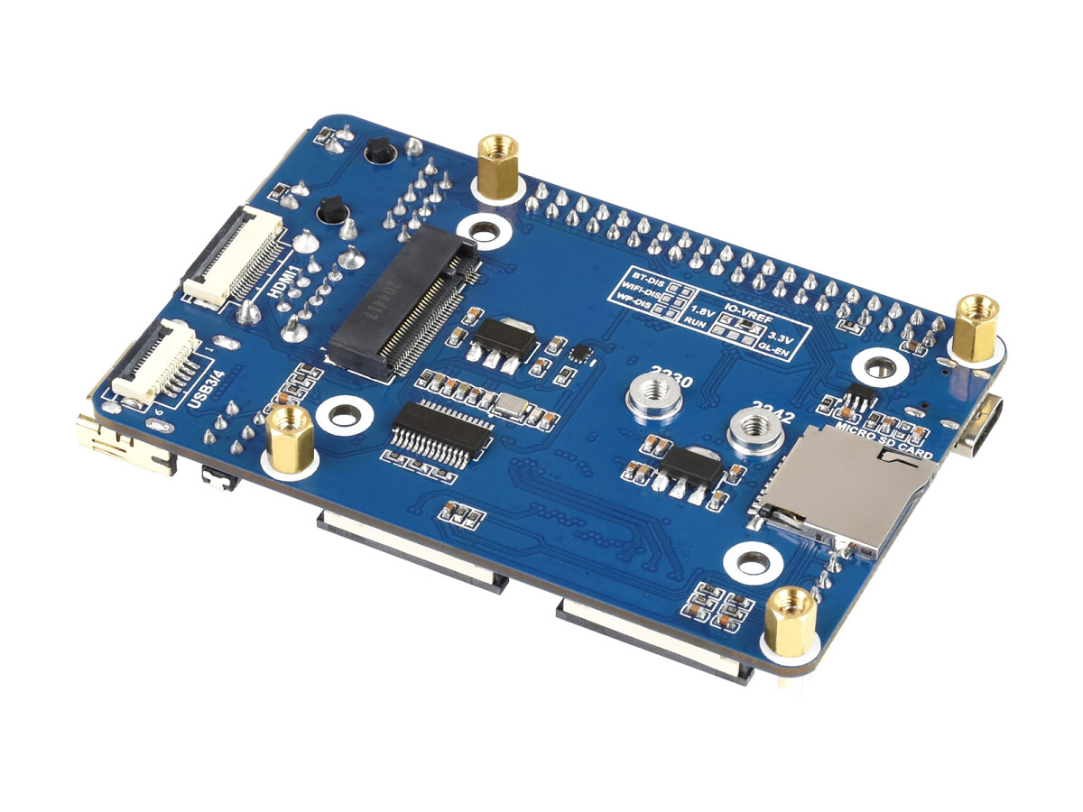 WaveShare Mini Base Board (A) Designet til Raspberry Pi Compute Module 4