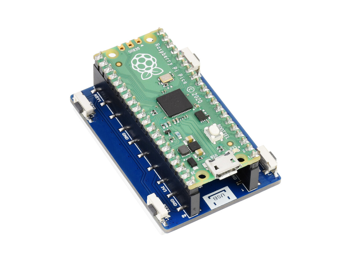 WaveShare 2-tommers LCD-displaymodul til Raspberry Pi Pico, 65.000 farver, 320x240, SPI