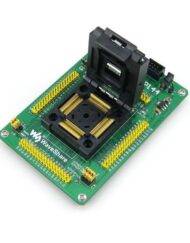 Yamaichi STM32-QFP144 IC Test & Burn-in Socket med bundkort til STM32 mikrocontroller i QFP144 (0,5 mm pitch) pakke