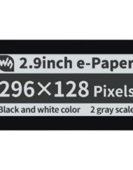WaveShare 2,9 Zoll Touch E-Paper Modul til Raspberry Pi Pico, 296×128, Sort / Hvid, SPI