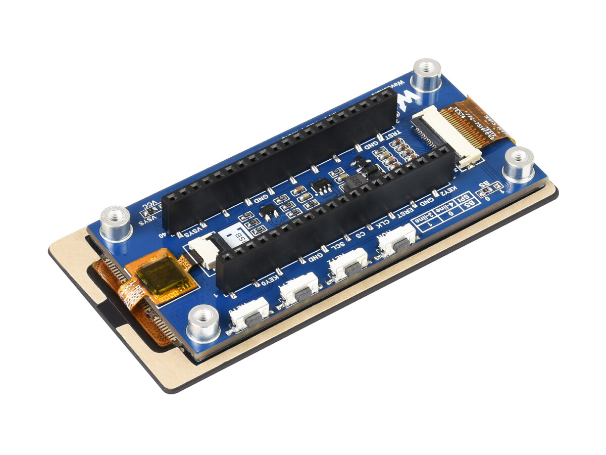 WaveShare 2,9 Zoll Touch E-Paper Modul til Raspberry Pi Pico, 296×128, Sort / Hvid, SPI