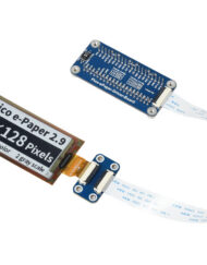 (Stopperet) WaveShare 2,9" Fleksibel E-Paper E-Ink Display Modul til Raspberry Pi Pico 296x128 Sort Hvid SPI