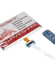 WaveShare 7,5 Zoll E-Paper E-Ink Display Modul (B) til Raspberry Pi Pico 800x480 Rød Sort Hvid SPI