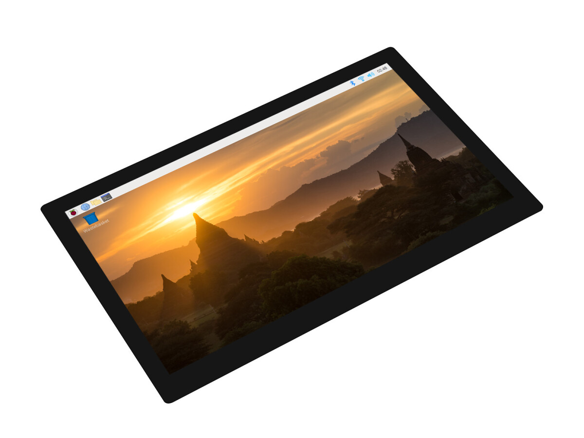 WaveShare 9-tommers QLED Quantum Dot Display 1280x720 Kapacitiv berøring
