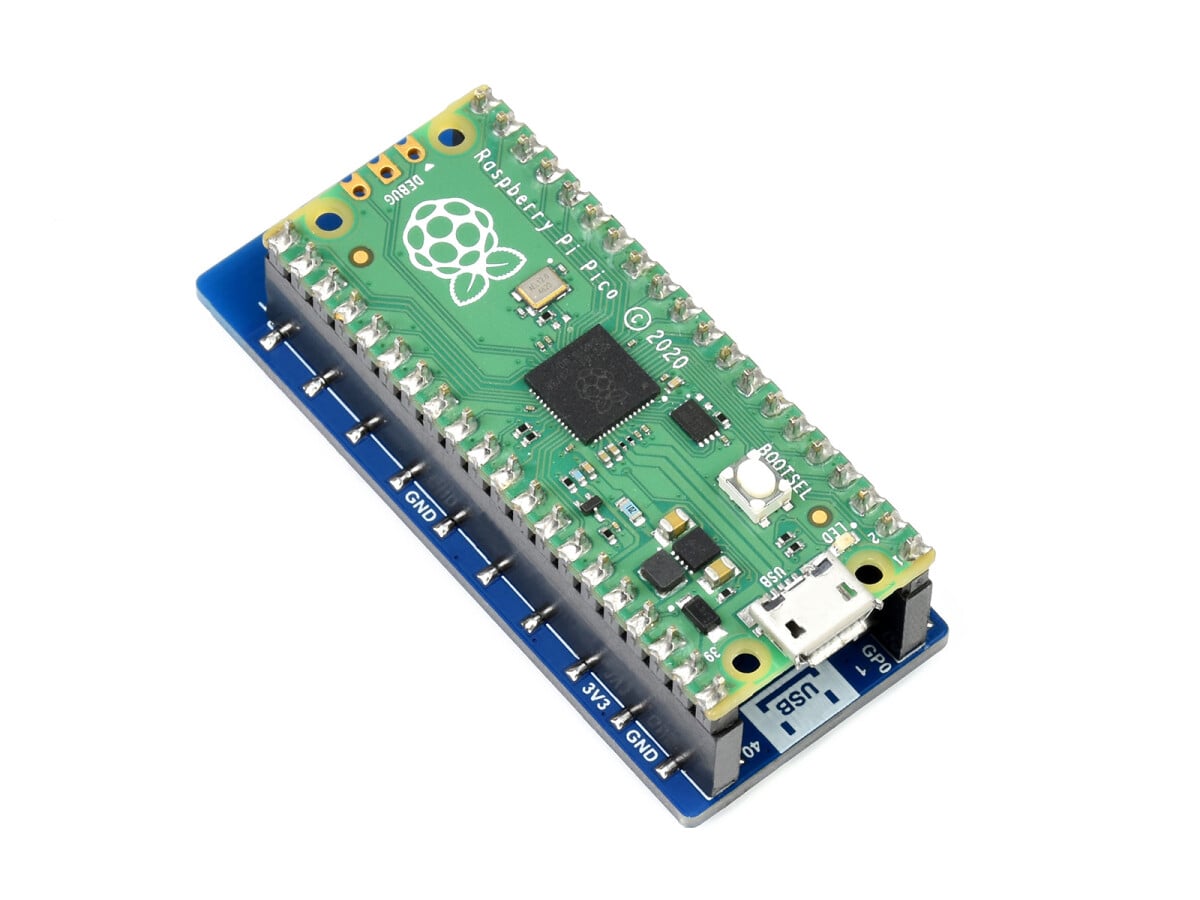 WaveShare ESP8266 WiFi-modul til Raspberry Pi Pico Understøtter TCP/UDP-protokol
