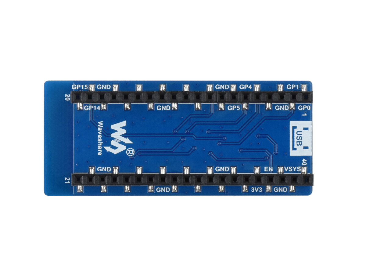 WaveShare ESP8266 WiFi-modul til Raspberry Pi Pico Understøtter TCP/UDP-protokol