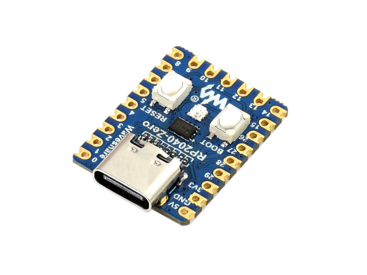 WaveShare RP2040-Zero MCU Board Mini Version Baseret på Raspberry Pi Pico RP2040