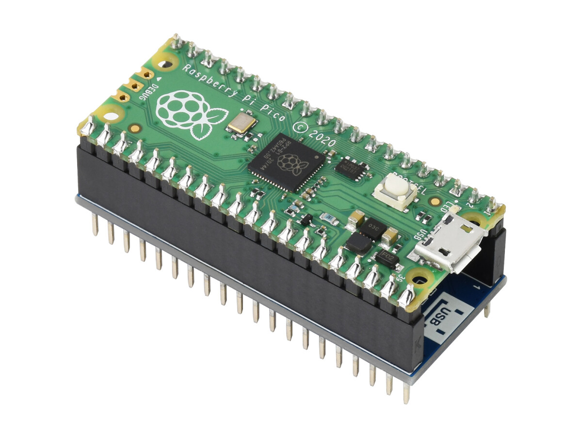 WaveShare Miljøsensor Modul til Raspberry Pi Pico, I2C Bus