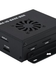 WaveShare Mini-Computer, komplet version til Raspberry Pi Compute Module 4 (ikke inkluderet), metalkabinet med køleventilator