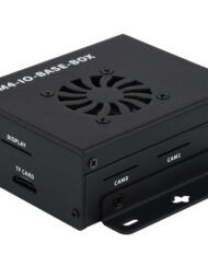 WaveShare Mini-Computer Lite Version til Raspberry Pi Compute Module 4 (IKKE inkluderet). Metalkabinet med køleventilator