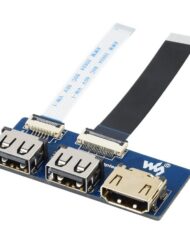 WaveShare USB HDMI Adapter for CM4-IO-BASE FFC to Standard Connector