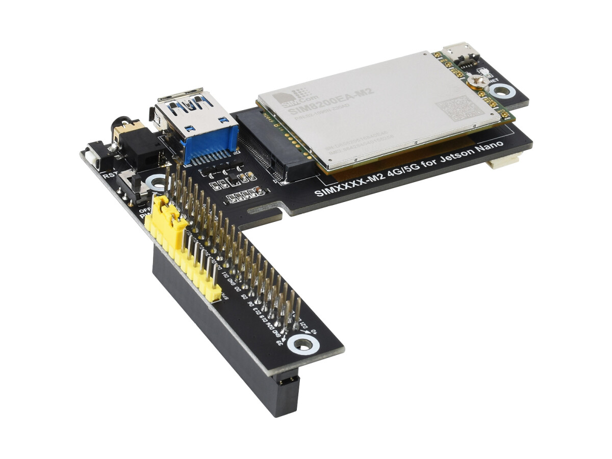WaveShare SIM8200EA-M2 5G Modul til Jetson Nano 5G/4G/3G Snapdragon X55 Multi Band