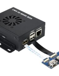 WaveShare CM4-IO-BASE-BOX-A + USB HDMI adapter til Raspberry Pi Compute Module 4