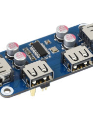WaveShare USB HUB HAT (B) til Raspberry Pi-serien, 4x USB 2.0 porte