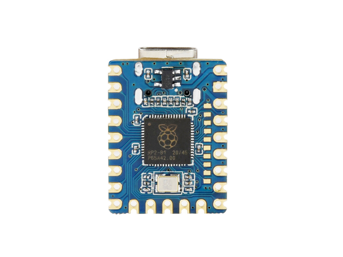 WaveShare RP2040-Zero MCU Board Mini Version Forudsamlet Baseret på Pi Pico