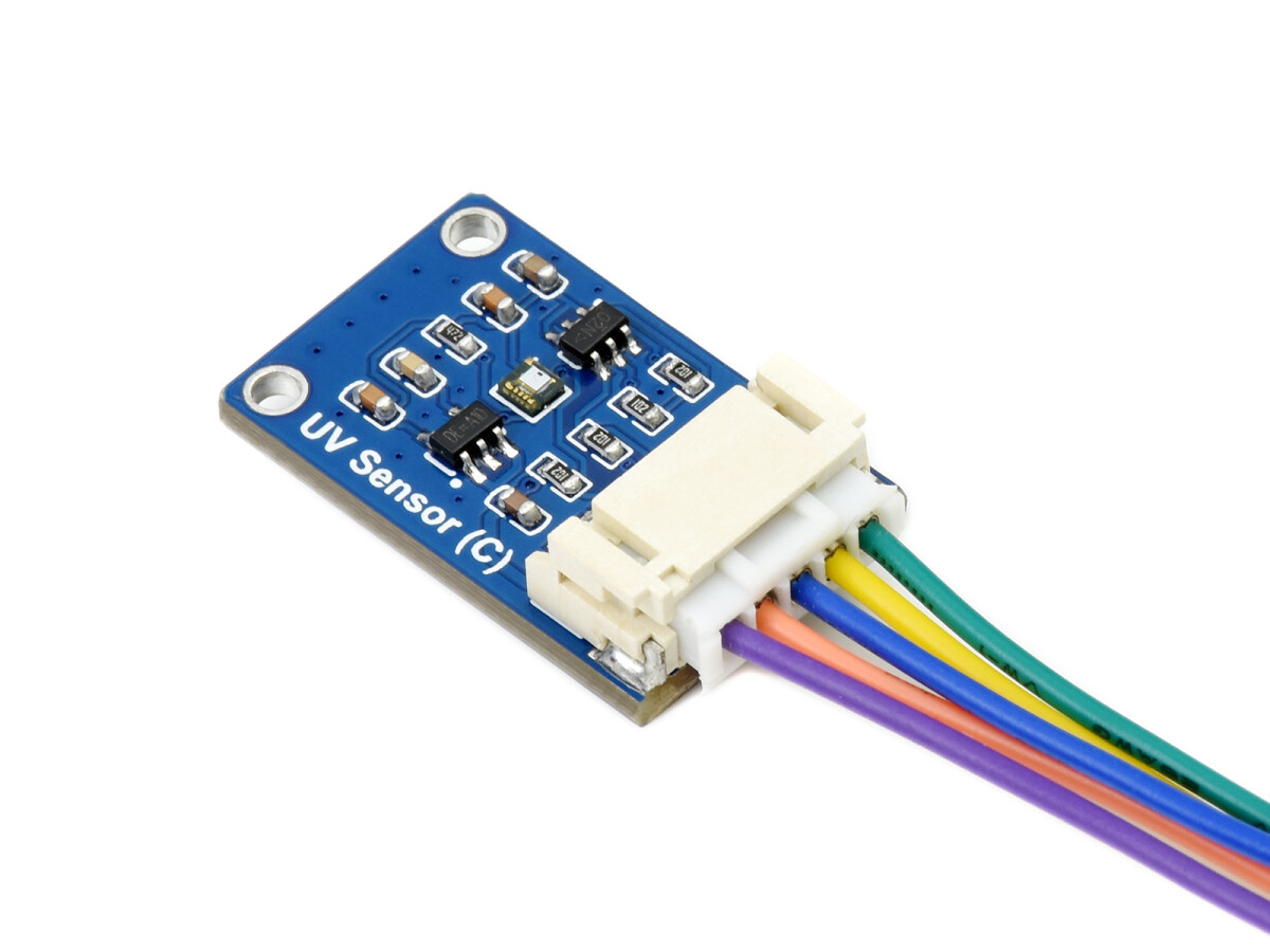 WaveShare Digital LTR390-UV Ultraviolet Sensor (C), direkte udgang af UV-indeks værdi, I2C