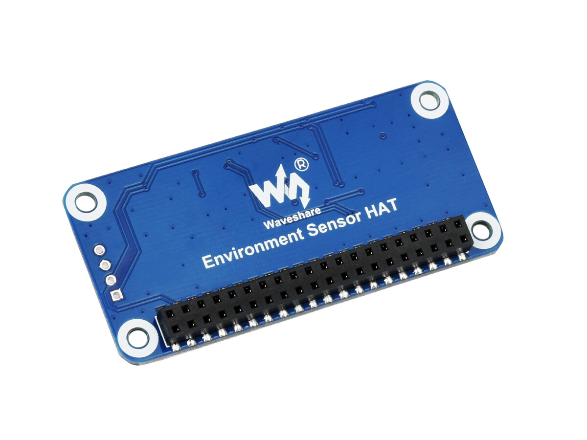 WaveShare Miljøsensor HAT til Raspberry Pi, I2C-bus
