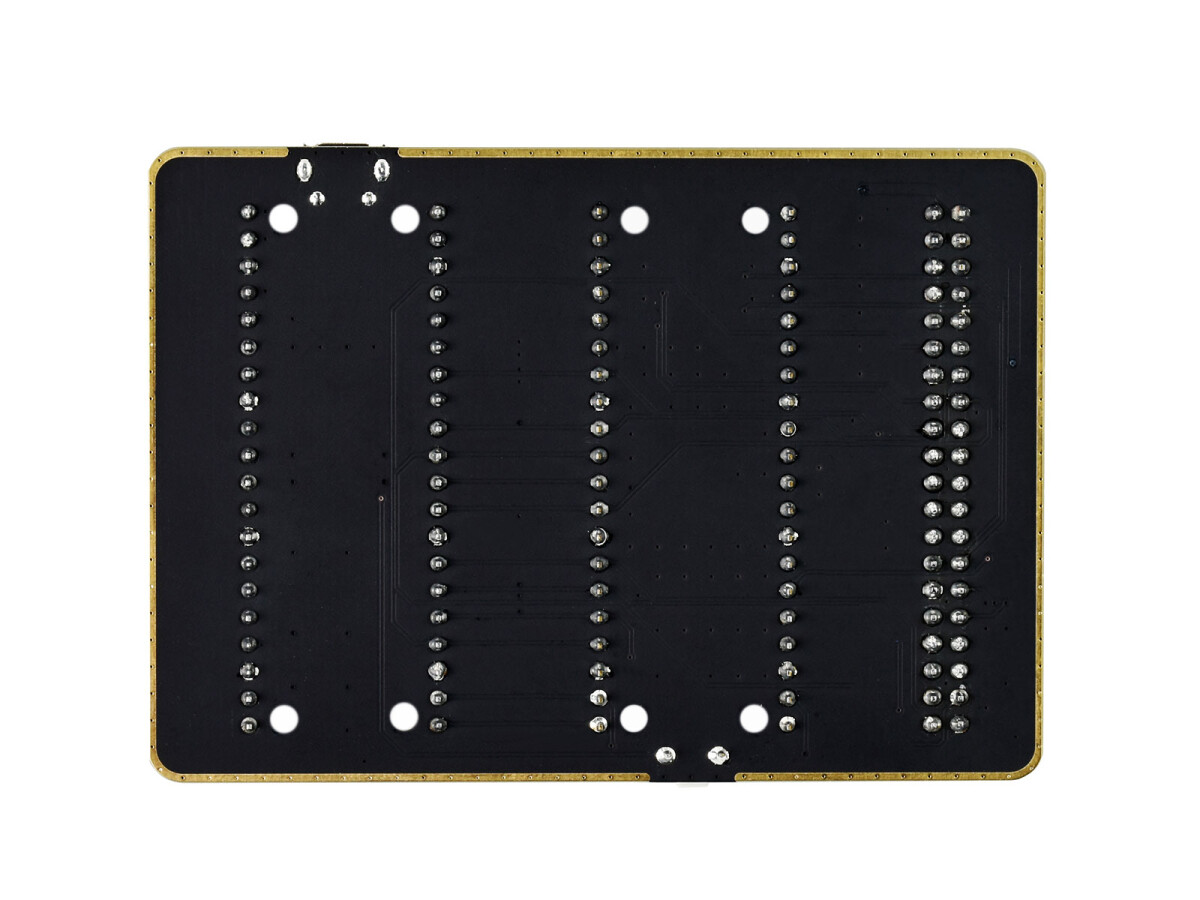 WaveShare GPIO Expander til Raspberry Pi Pico, 1x Raspberry Pi Standard 40PIN, 1x Pico 2x20PIN